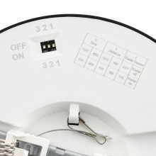 7788/12L SN Светильник LED 12Вт Ø170 3000/4000/6500K 220В IP44 MITRA LED