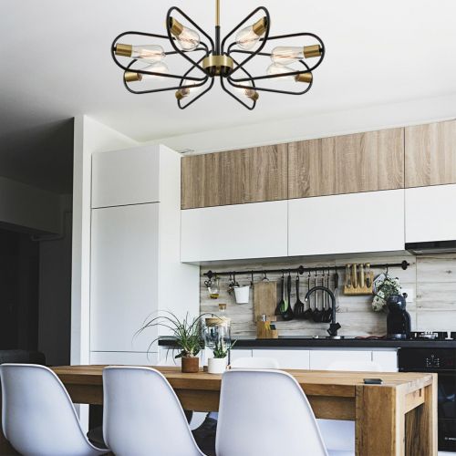 8058/8C LN Люстра E27 8*60Вт IP20 COMFI