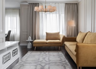 Напольный светильник (торшер) FR2057FL-01BG