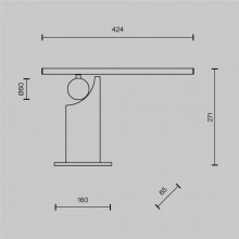 Настольный светильник MOD467TL-L9B3K