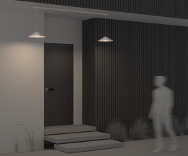 Уличный трековый светильник O-TR01-1-P-12WW3K