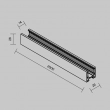 Шинопровод TRXMN034-412W