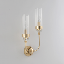 Бра Crystal Lux SECRET AP2 GOLD