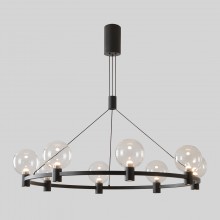 Люстра Crystal Lux DUET SP56W LED BLACK