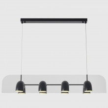 Светильник подвесной Crystal Lux ELEMENT SP48W LED BLACK