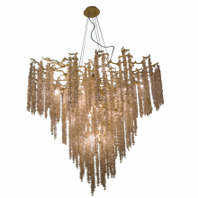 Подвесная люстра 696300/1000+700+500 Золото