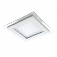 212020 Светильник ACRI QUA LED 6W 480LM БЕЛЫЙ/ПРОЗРАЧНЫЙ 3000K