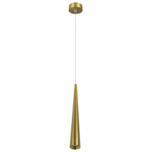 807003 Подвес PUNTO MINI LED 4W 282LM 24G ЗОЛОТО 3000/4000/6000K