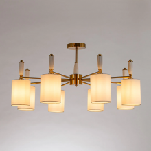 Люстра на штанге Arte Lamp WAVERLEY A4102PL-8PB