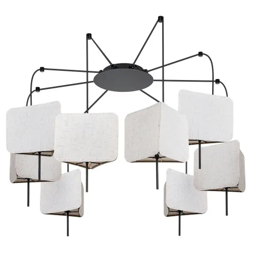 Подвесная люстра Arte Lamp TRIXIE A7084SP-8BK