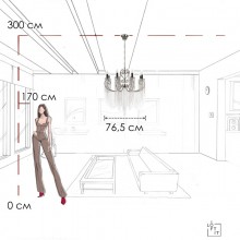 Подвесная люстра LOFT IT 10405/8