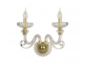 Бра Newport 8622/A mat.soft gold clear