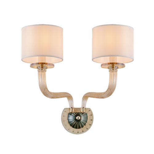 Бра Newport 8682/A nickel cognac