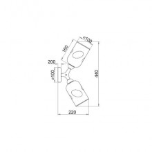Бра Vele Luce VL2194W02