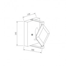 Бра Vele Luce VL3053W01