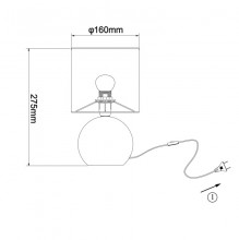 Детская настольная лампа Escada 10160/L Football