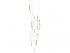 Каскадная люстра Newport 4528+14/S chrome