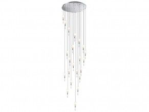 Каскадная люстра Newport 4812+10/S chrome