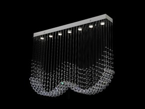 Каскадная люстра Newport 8407/PL chrome