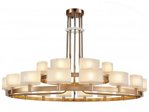 Люстра на штанге Newport 4338+16/C new gold