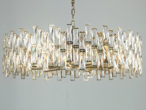 Подвесная люстра Newport 10123+9/C gold