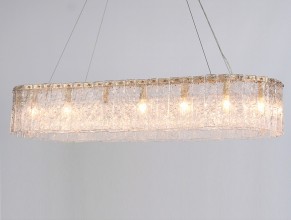 Подвесная люстра Newport 10820/120 brass oval