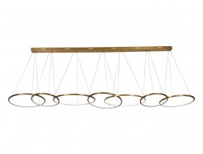 Подвесная люстра Newport 15207N/S brass