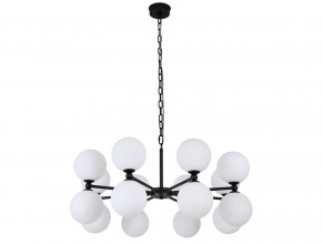 Подвесная люстра Newport 3840/80 С black+gold