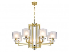 Подвесная люстра Newport 4408+1/C mat.gold