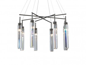 Подвесная люстра Newport 4524+4/S black glossy