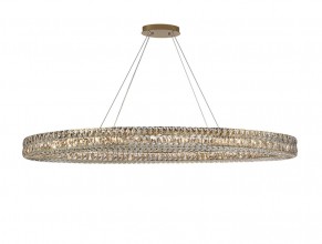 Подвесная люстра Newport 8550/160 C oval gold polished