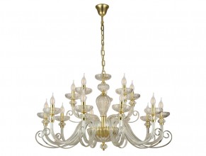 Подвесная люстра Newport 8620+5/C mat.soft gold clear