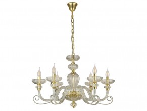 Подвесная люстра Newport 8626/C mat.soft gold clear