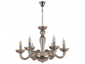 Подвесная люстра Newport 8646/С chrome coffee