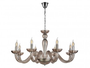 Подвесная люстра Newport 8648/С chrome coffee