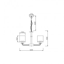 Подвесная люстра Vele Luce VL1753L05