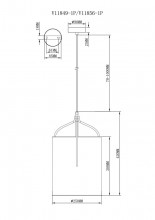 Подвесной светильник Moderli V11856-1P