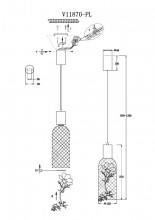 Подвесной светильник Moderli V11870-PL