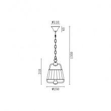 Подвесной светильник Vele Luce VL4254P01