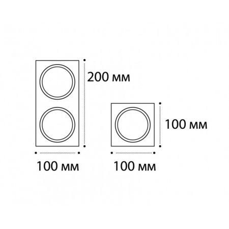 Рамка ITALLINE M01-1020 white