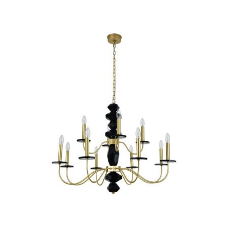 Подвесная люстра Newport 3878+4/C brass