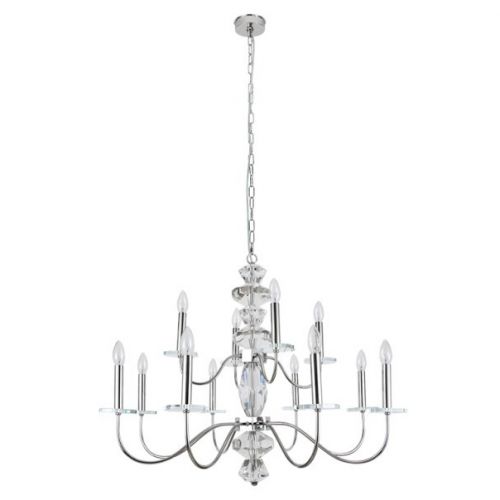 Подвесная люстра Newport 3878+4/C nickel