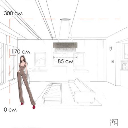 Подвесная люстра LOFT IT 10406/850L