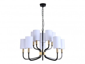 Подвесная люстра Newport 35210/C black+brass