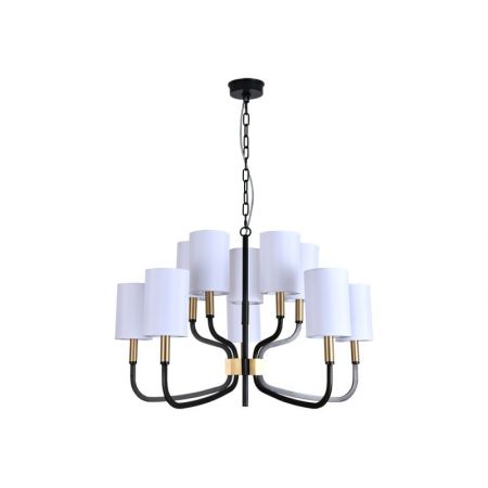 Подвесная люстра Newport 35210/C black+brass