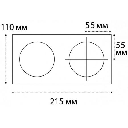 Рамка ITALLINE IT08-8015 black