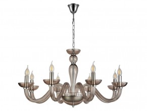 Подвесная люстра Newport 8648/C chrome coffee