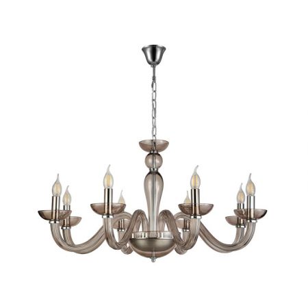Подвесная люстра Newport 8648/C chrome coffee