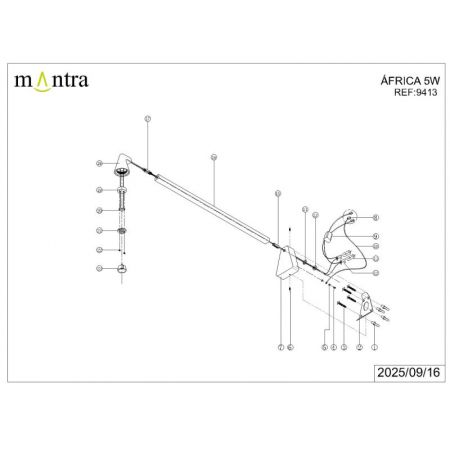 Бра Mantra 9413