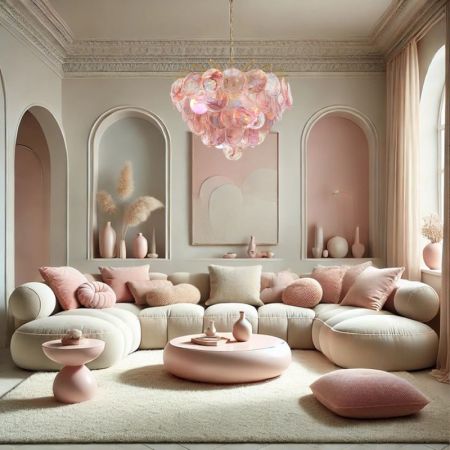 Подвесная люстра LOFT IT 10492/600 Pink